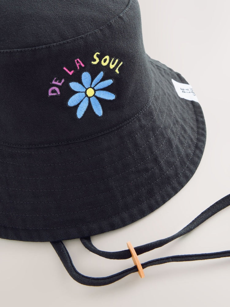 Black De La Soul Boonie Hat