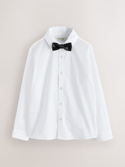 Baker by Ted Baker Long Sleeve Shirt with Bow Tie