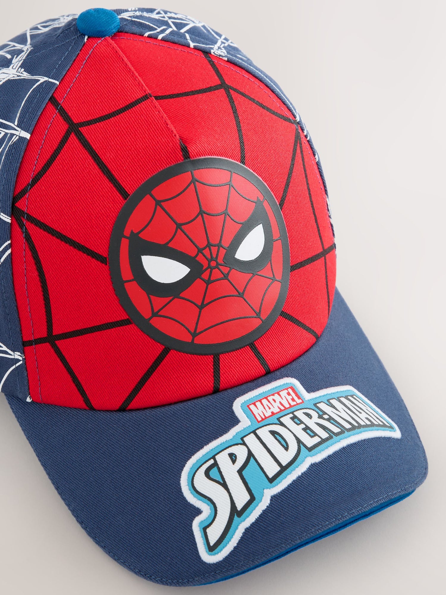 Red/Blue Spider Man Marvel Cap (1-13yrs) - Size 1-2 Years (80-92cm)