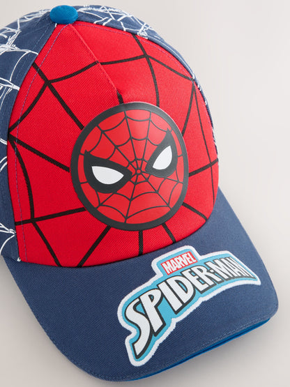 Red/Blue Spider Man Marvel Cap (1-13yrs) - Size 1-2 Years (80-92cm)