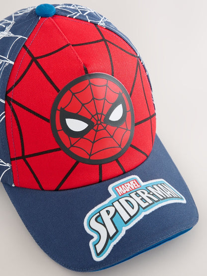 Red/Blue Spider Man Marvel Cap (1-13yrs) - Size 1-2 Years (80-92cm)