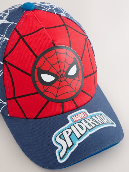 Red/Blue Spider Man Marvel Cap (1-13yrs) - Size 1-2 Years (80-92cm)