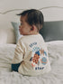 Neutral/Blue Space Top and Leggings Baby Set (0mths-2yrs)