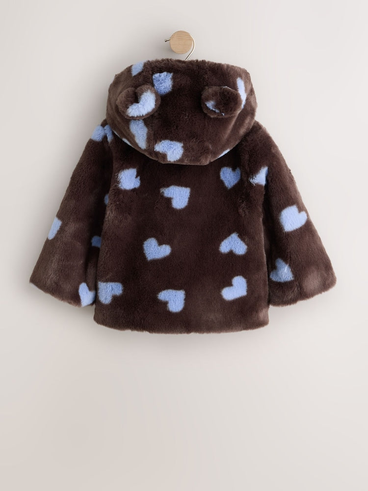 Chocolate Brown Hearts