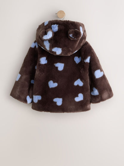 Chocolate Brown Hearts