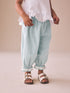 Blue/Ecru Gingham Bloomer Pullon Trousers (3mths-7yrs)