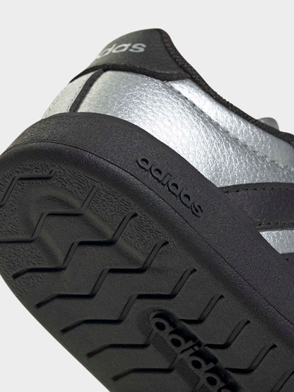adidas Grey Streettalk Elastic Lace Infant Trainers