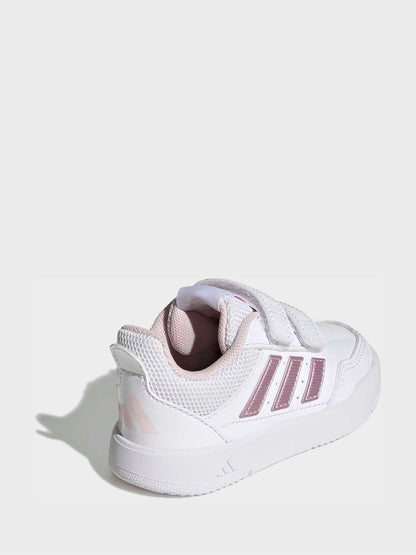 adidas Pink/White Hook and Loop Tensaur Sport 3.0 Infant Trainers