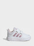 adidas Pink/White Hook and Loop Tensaur Sport 3.0 Infant Trainers