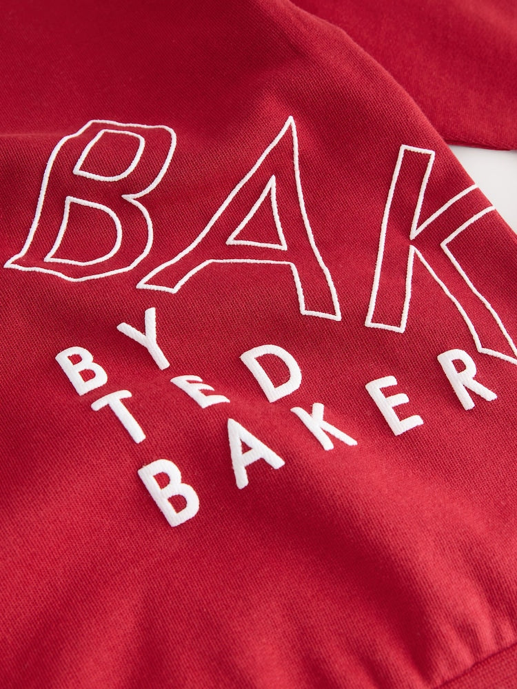 Baker by Ted Baker Oversized Graphic Sweatshirt and Joggers Set - Size 12-18 Months (80-86cm)