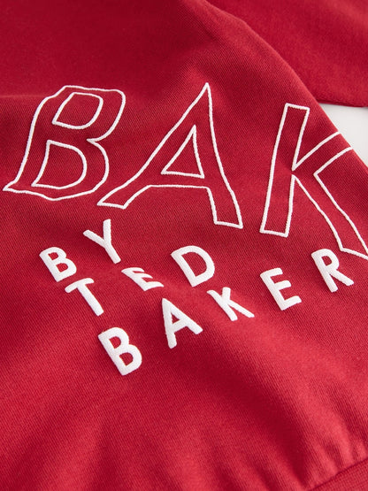 Baker by Ted Baker Oversized Graphic Sweatshirt and Joggers Set - Size 12-18 Months (80-86cm)