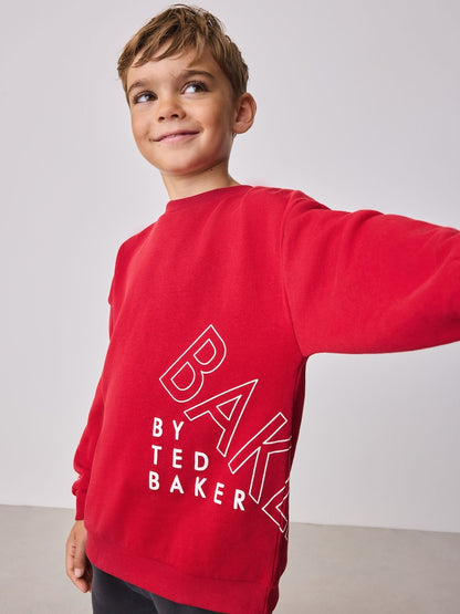 Baker by Ted Baker Oversized Graphic Sweatshirt and Joggers Set - Size 12-18 Months (80-86cm)