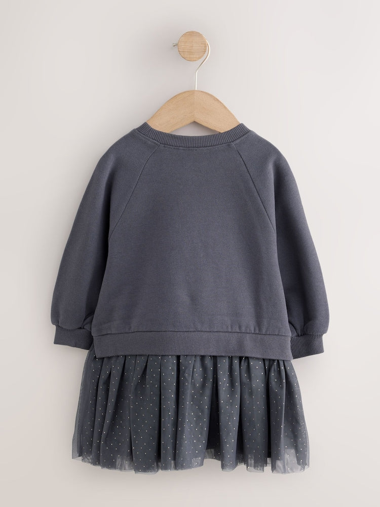 Black Cat Long Sleeve Sweat Mesh