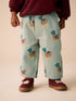 Green Duck Pull On Wide Trousers (3mths-7yrs) - Size 3-6 Months (62-68cm) - Green Duck Pull On Wide