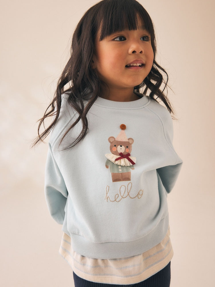 Blue Bear Sweatshirt and