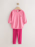 Bright Pink Sweatshirt and Leggings Set (3mths-7yrs) - Bright Pink / 12-18 Months (80-86cm)