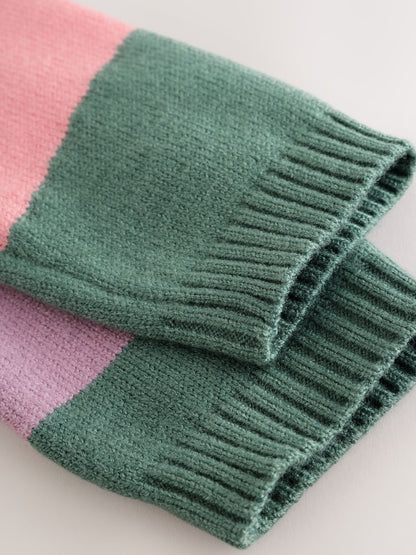 Pink Hamish Character Knitted Scene Jumper and Leggings Baby Set (0mths-2yrs)
