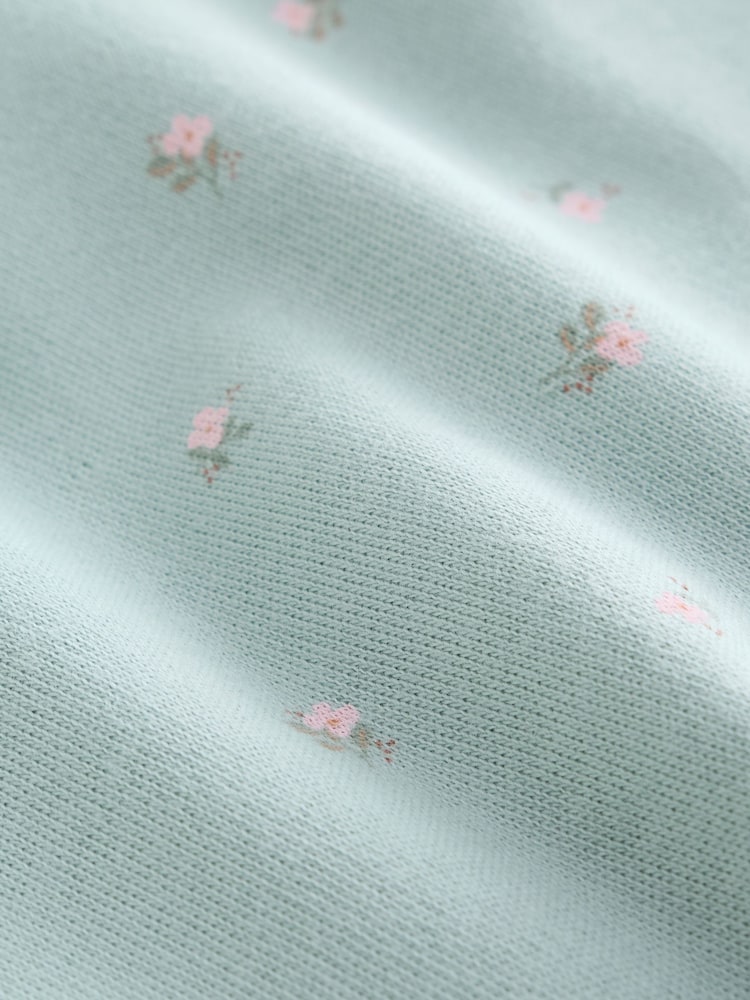 Lilac/Sage Fairy Mouse Long Sleeve Baby Bodysuits 5 Pack