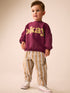 Red Crew Neck Joggers Set (3mths-7yrs) - Red Crew Neck / 12-18 Months (80-86cm)