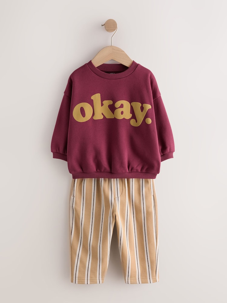 Red Crew Neck