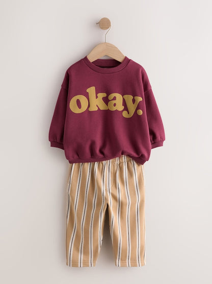 Red Crew Neck