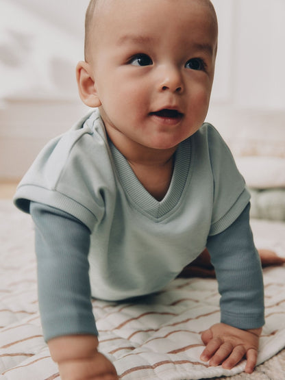 Blue Sweat Tank,