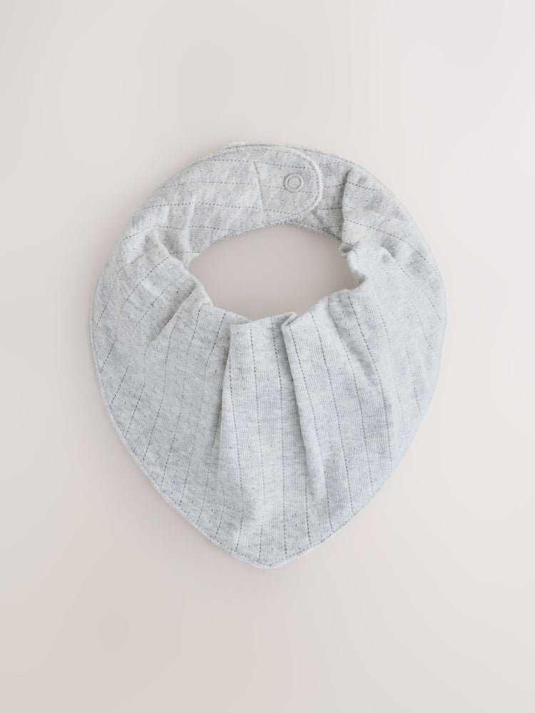 Neutral Brown Bibs 3 Pack - Size One