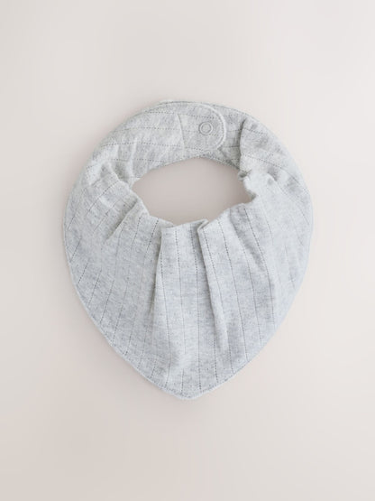 Neutral Brown Bibs 3 Pack - Size One