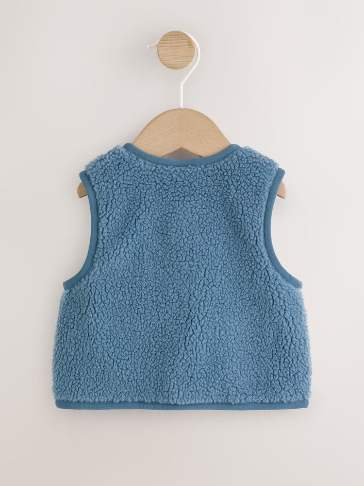 Blue Borg Baby Gilet (0mths-2yrs)
