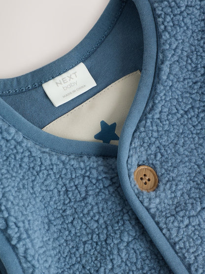 Blue Borg Baby Gilet (0mths-2yrs)