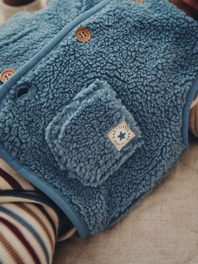 Blue Borg Baby Gilet (0mths-2yrs)