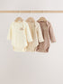 Neutral Milk Club Long Sleeve Baby Bodysuits 3 Pack - Up to 1 Month (50-56cm)