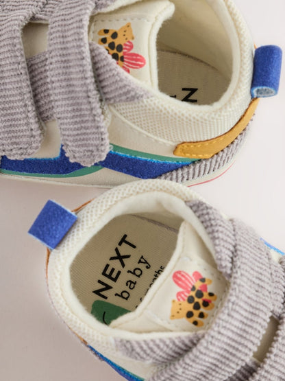 Multi Safari Hitop Baby Trainers (0-2mths)