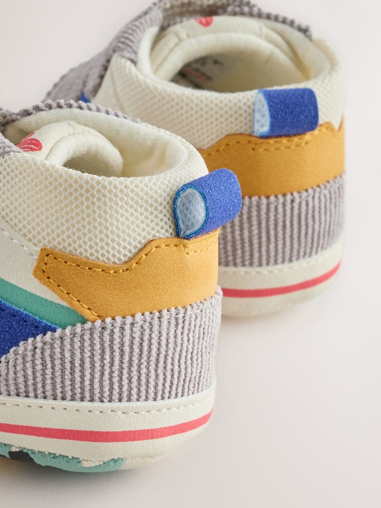 Multi Safari Hitop Baby Trainers (0-2mths)