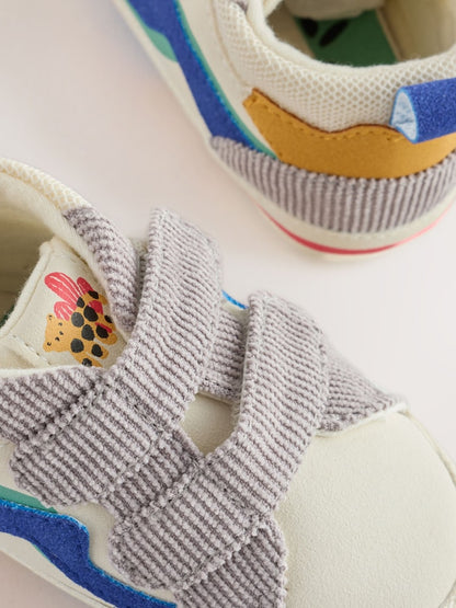 Multi Safari Hitop Baby Trainers (0-2mths)