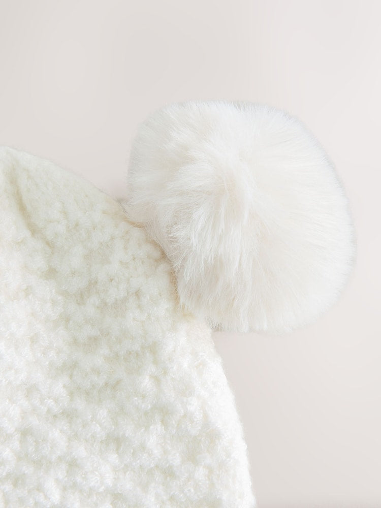 White Pointelle