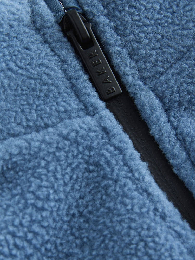 Baker by Ted Baker Blue 2 Piece Zip Through Fleece and Joggers Set