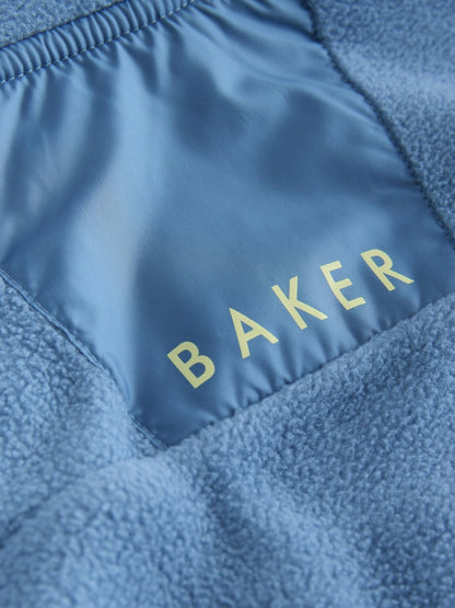 Baker by Ted Baker Blue 2 Piece Zip Through Fleece and Joggers Set