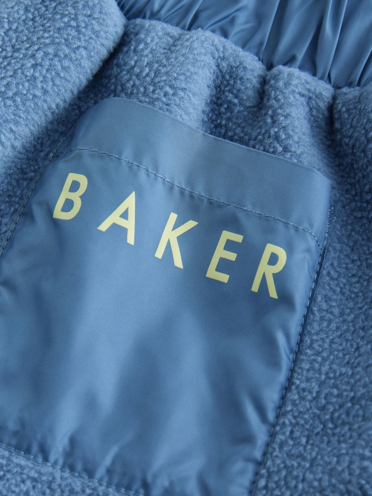 Baker by Ted Baker Blue 2 Piece Zip Through Fleece and Joggers Set