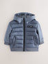 Baker by Ted Baker Charcoal Grey Neoprene Padded Coat