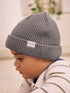 Grey Knitted Beanie Baby Hat - Grey / Up to 1 Month (50-56cm)