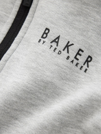 Baker by Ted Baker Grey Hooded Zip Romper