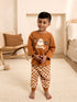 Orange Checkerboard Halloween Pyjamas (9mths-12yrs) - Orange Checkerboard / 10-11 Years (140-146cm)