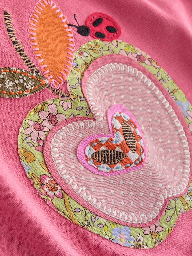Pink Apple Long Sleeve Top and Leggings Set (3mths-7yrs)