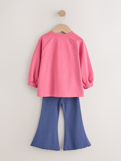 Pink Apple Long Sleeve Top and Leggings Set (3mths-7yrs)