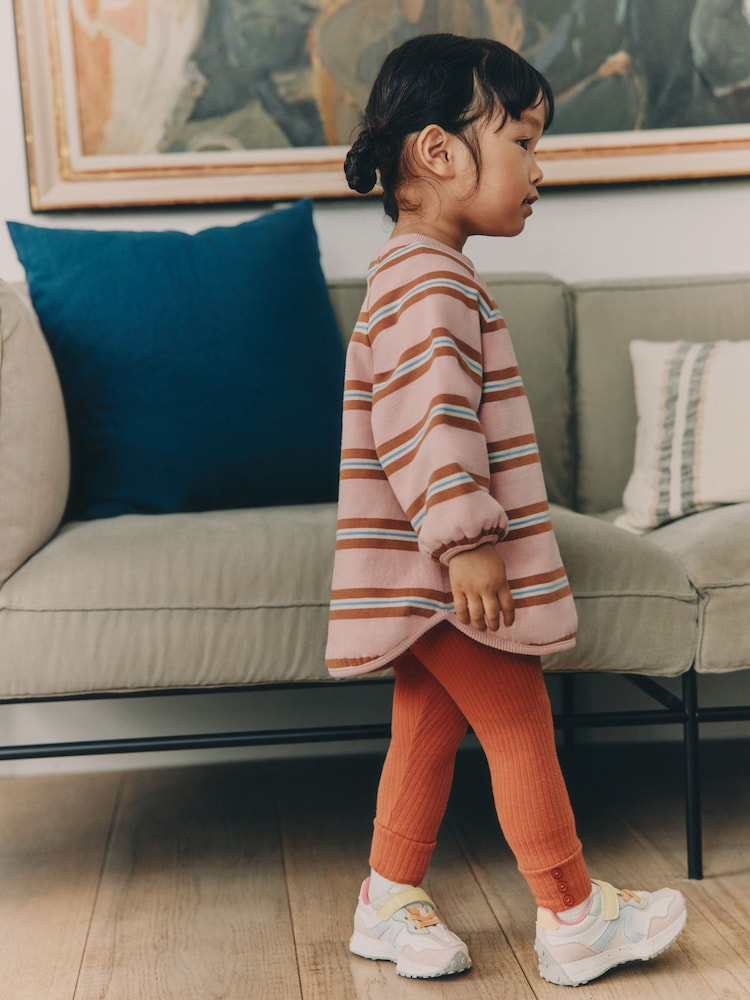 Pink/Cream Stripe