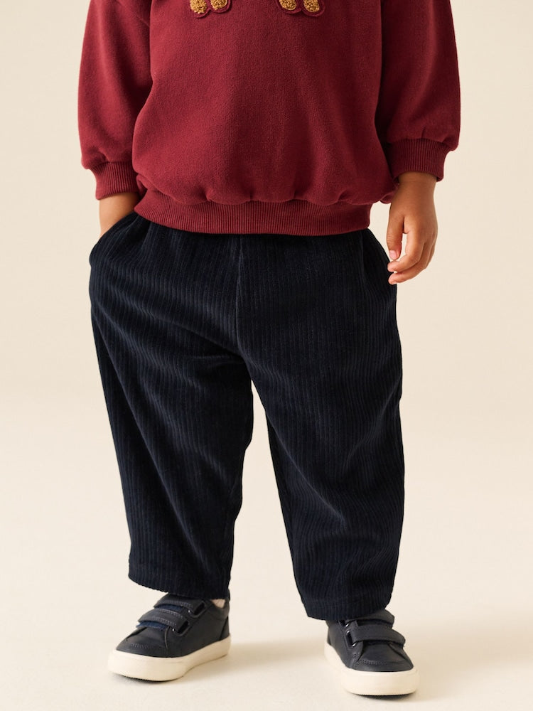Dark Red Crew Neck