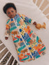 Bright Safari 2.5 Tog Removable Sleeve Baby Sleep Bag - Up to 1 Month (50-56cm)