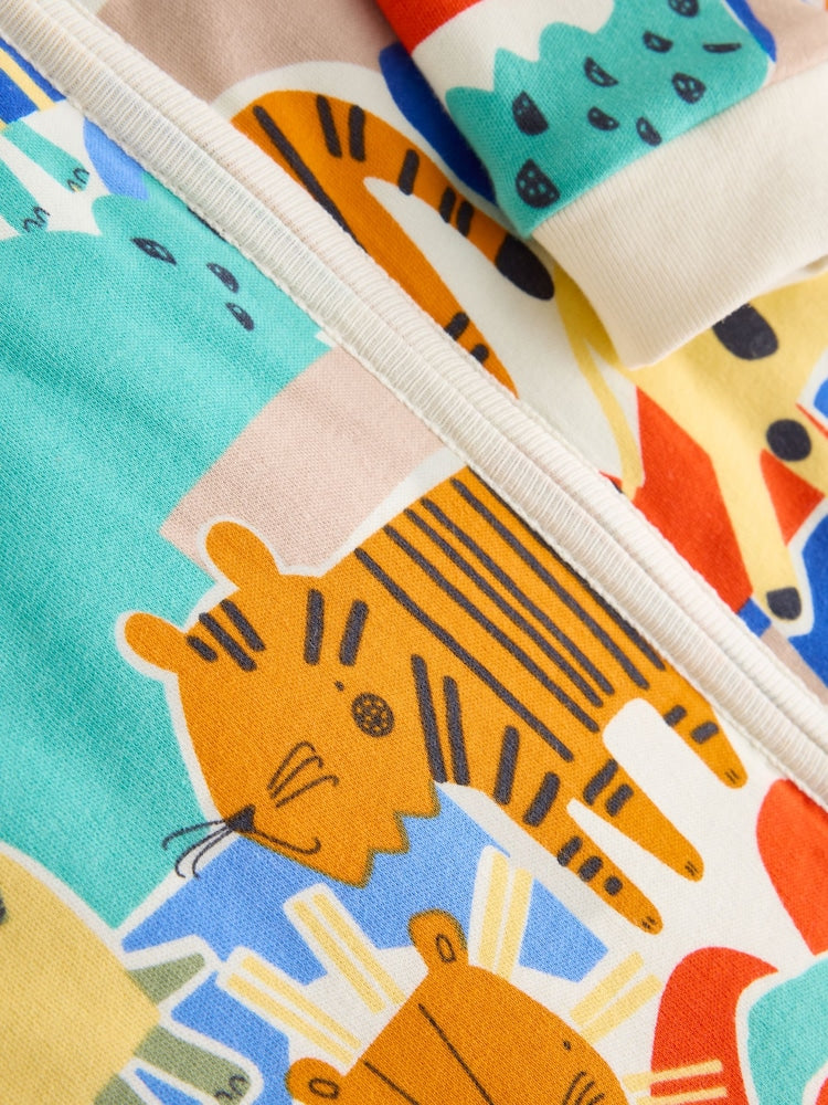 Bright Safari 2.5 Tog Removable Sleeve Baby Sleep Bag