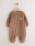 Brown Bear Borg Two Way Zip Sleepsuit - Size First Size (50cm) - Brown Bear Borg